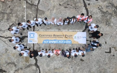 Balai Besar KSDA Sulawesi Selatan Gelar Pelatihan dan Sertifikasi Pilot Drone bagi Staf