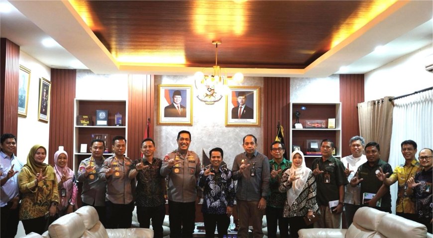 Audiensi UPT Kementerian Kehutanan Sulawesi Selatan dengan  Kapolda Sulawesi Selatan-  Perkuat Sinergi Pengelolaan Hutan