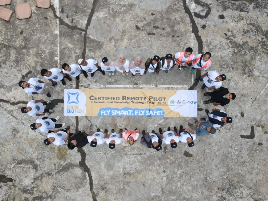 Balai Besar KSDA Sulawesi Selatan Gelar Pelatihan dan Sertifikasi Pilot Drone bagi Staf