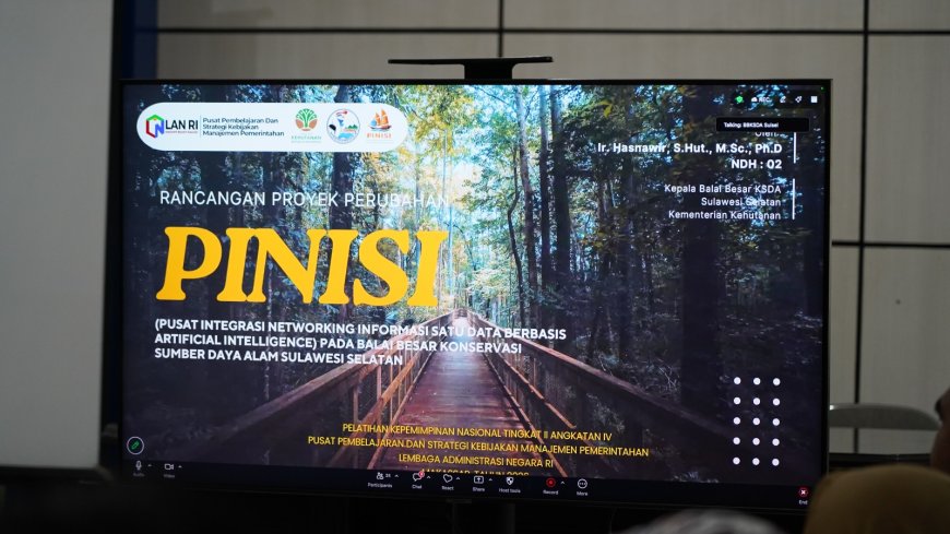 Rapat Koordinasi Tim PINISI BBKSDA SulSel