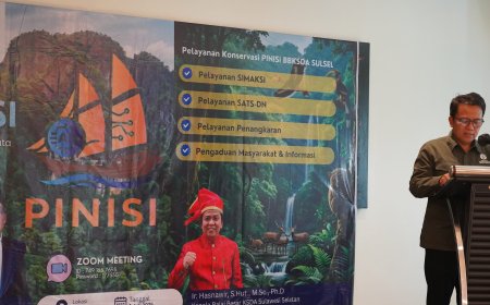Launching dan Sosialisasi Layanan Konservasi PINISI