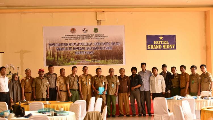 KONSULTASI PUBLIK RENCANA PENGELOLAAN JANGKA PANJANG TAMAN WISATA ALAM SIDRAP