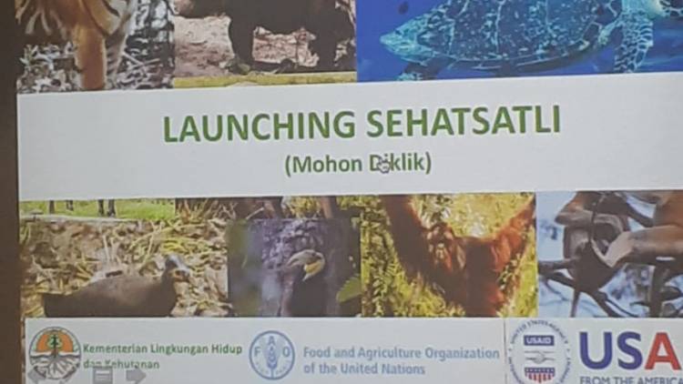 LAUNCHING SEHATSATLI (SISTEM INFORMASI KESEHATAN SATWA LIAR)