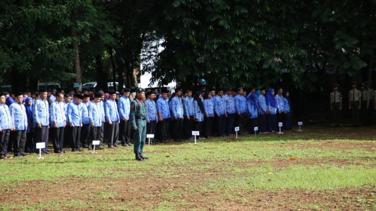 Puncak Hari Bakti Rimbawan Ke-36, Unit Pelaksana Teknis LHK  Sulawesi Selatan,  mengadakan Lomba-lomba seru, Jungle Track dan Upacara di Balai Diklat Kehutanan Makassar