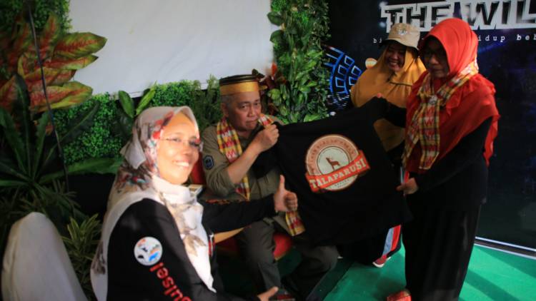Kunjungan Dirjen KSDAE di Stand BBKSDA SULSEL Promosi Talaparusi