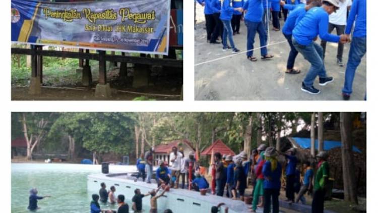 PENINGKATAN KAPASITAS PEGAWAI BDLHK MAKASSAR DI TWA LEJJA